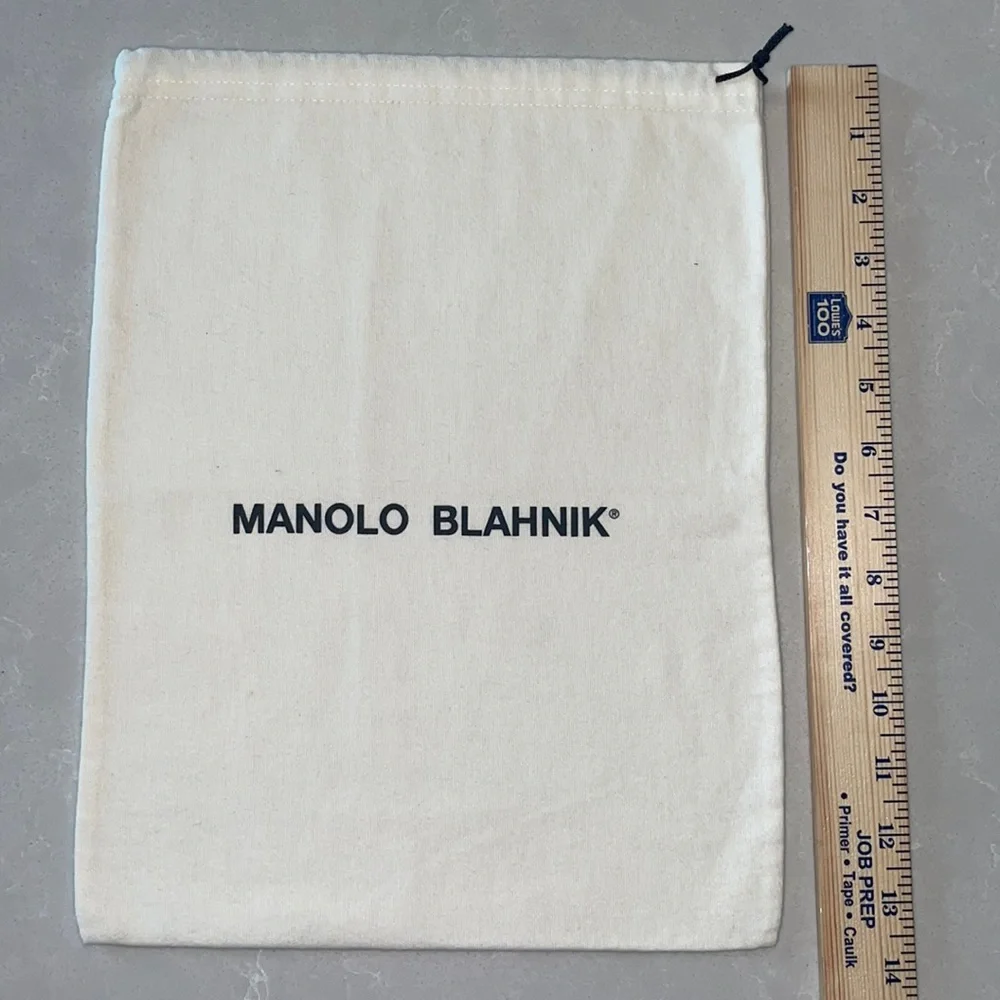 Authentic Manolo Blahnik Dust Bag